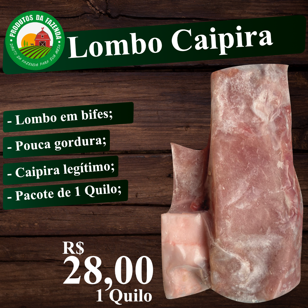 Lombo Caipira- 1Kg. - Imagem 2