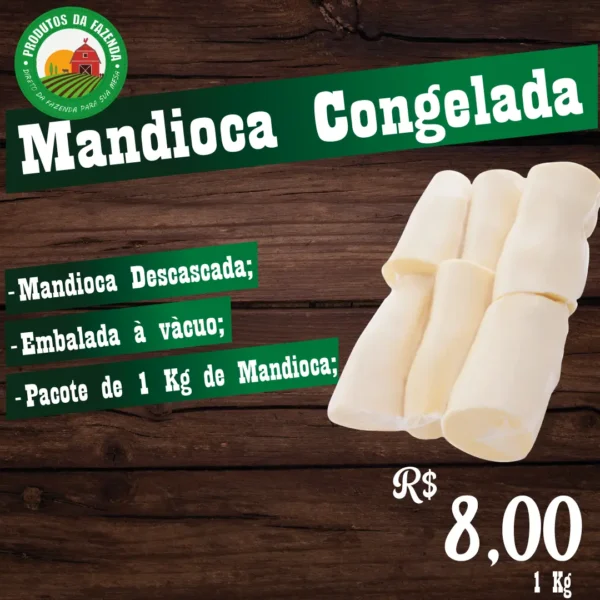 Mandioca Congelada - Imagem 2