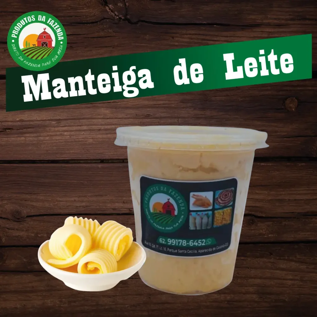 Manteiga de leite